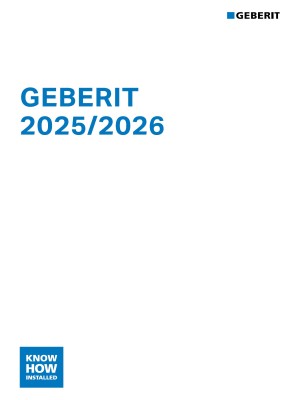 Geberit katalog 2025/2026 Geberit katalog 2025/2026