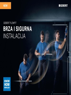 Geberit FlowFit - brza i sigurna instalacija Geberit FlowFit - brza i sigurna instalacija