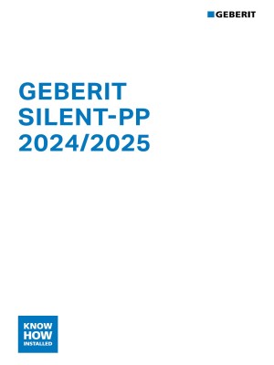 Geberit Silent-PP tehnički katalog Geberit Silent-PP tehnički katalog