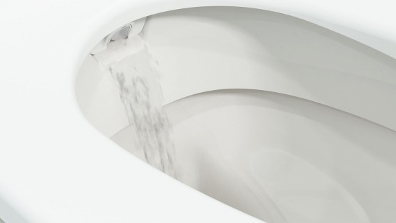 Ispiranje ručice tuša kod Geberit AquaClean Sela Ispiranje ručice tuša kod Geberit AquaClean Sela
