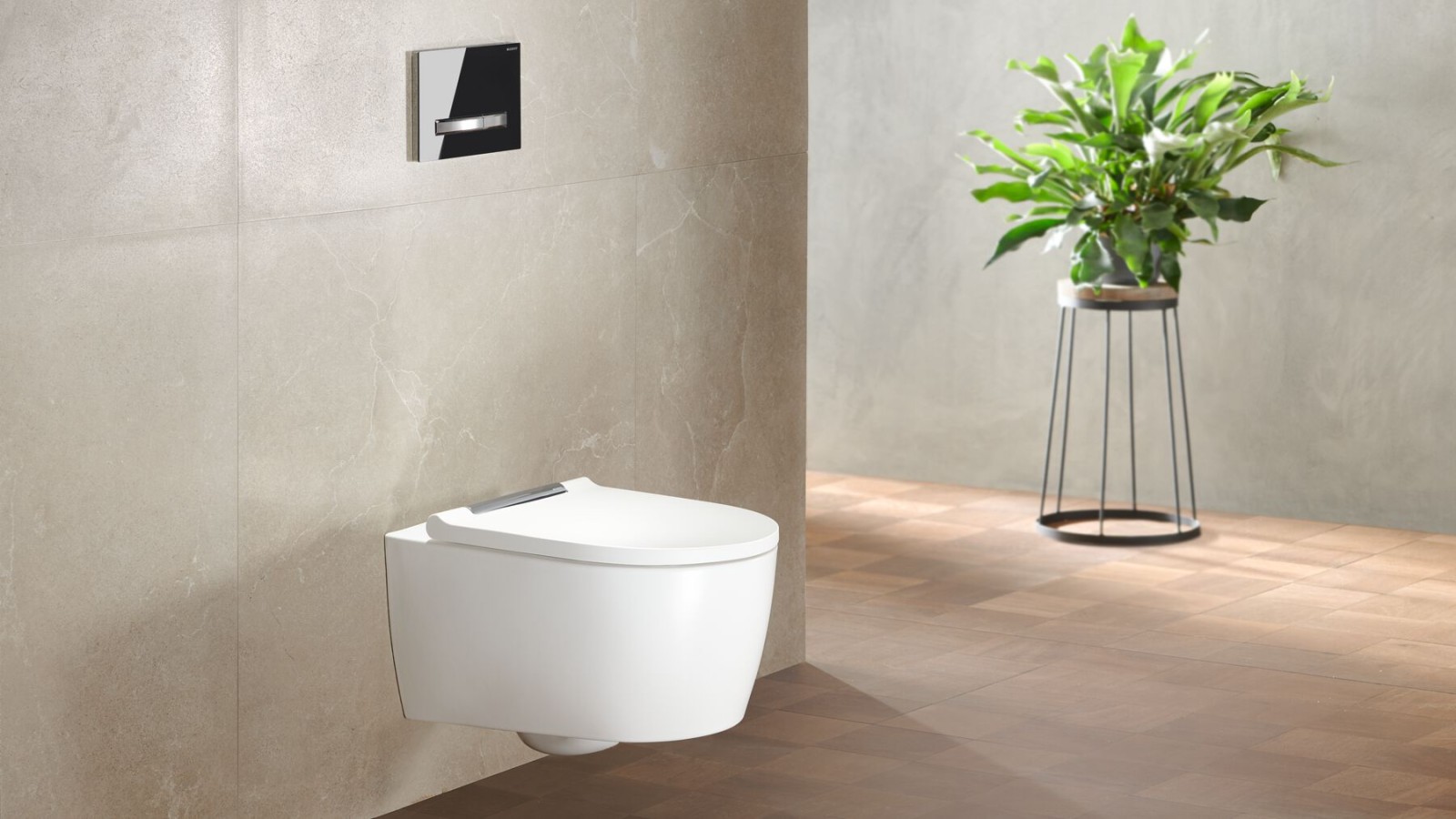 Geberit ONE WC skoljka s tehnologijom TurboFlush Geberit ONE WC skoljka s tehnologijom TurboFlush