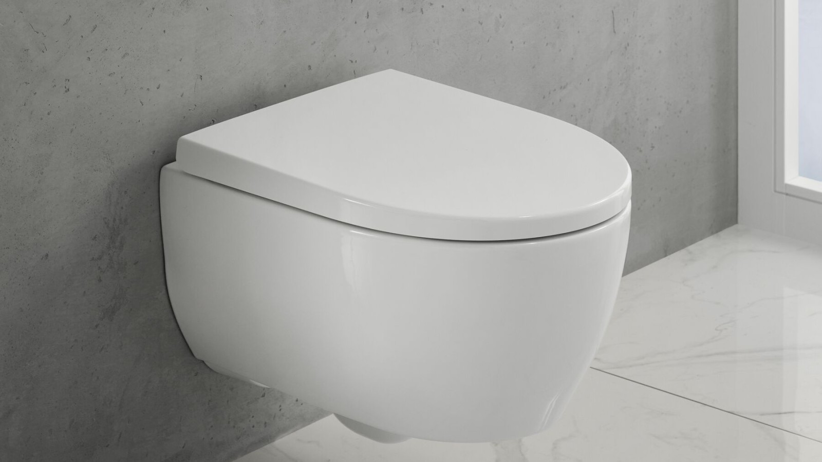 Konzolna iCon WC školjka kompaktnog dizajna Konzolna iCon WC školjka kompaktnog dizajna