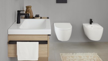 Geberit iCon kupaonska linija u mat bijeloj boji (© Geberit)