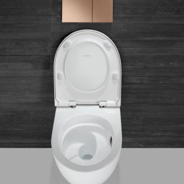 Otvorena WC školjka Acanto s tehnologijom TurboFlush Otvorena WC školjka Acanto s tehnologijom TurboFlush