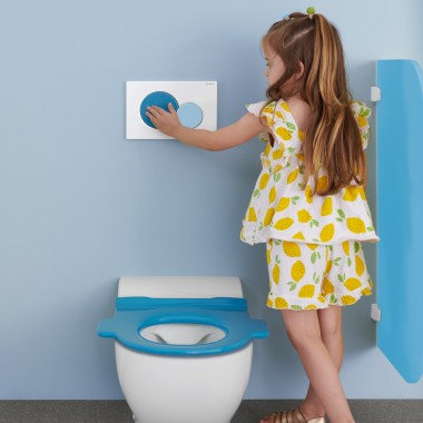 Podna WC školjka za djecu Geberit Bambini Podna WC školjka za djecu Geberit Bambini