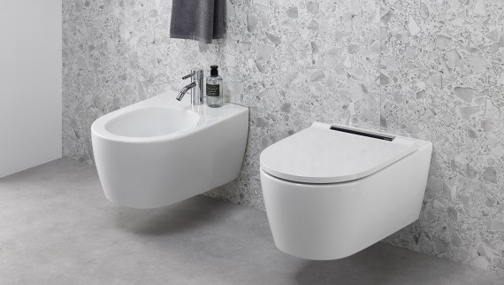 Bide i WC iz Geberit ONE serije kupaonske opreme Bide i WC iz Geberit ONE serije kupaonske opreme