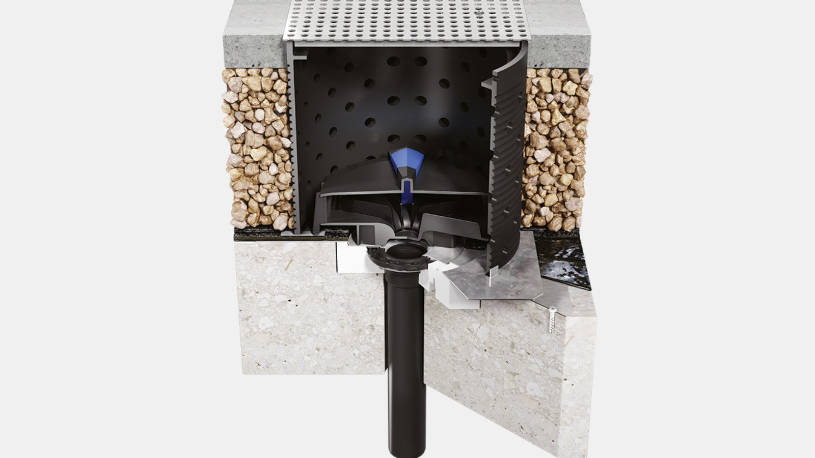 Geberit Pluvia grlo s dodatnim setom