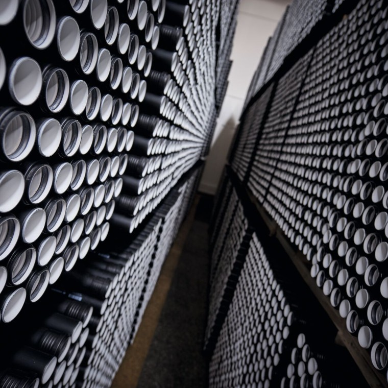 Vertikalne cijevi Silent-PP proizvedene u Europi