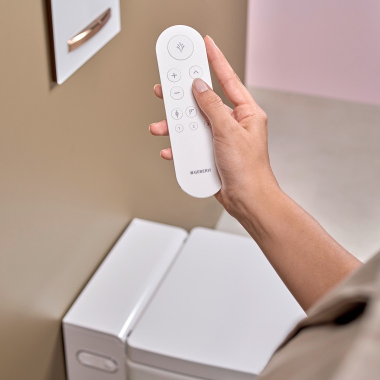 Značajka daljinskog upravljača Geberit AquaClean Mera Značajka daljinskog upravljača Geberit AquaClean Mera