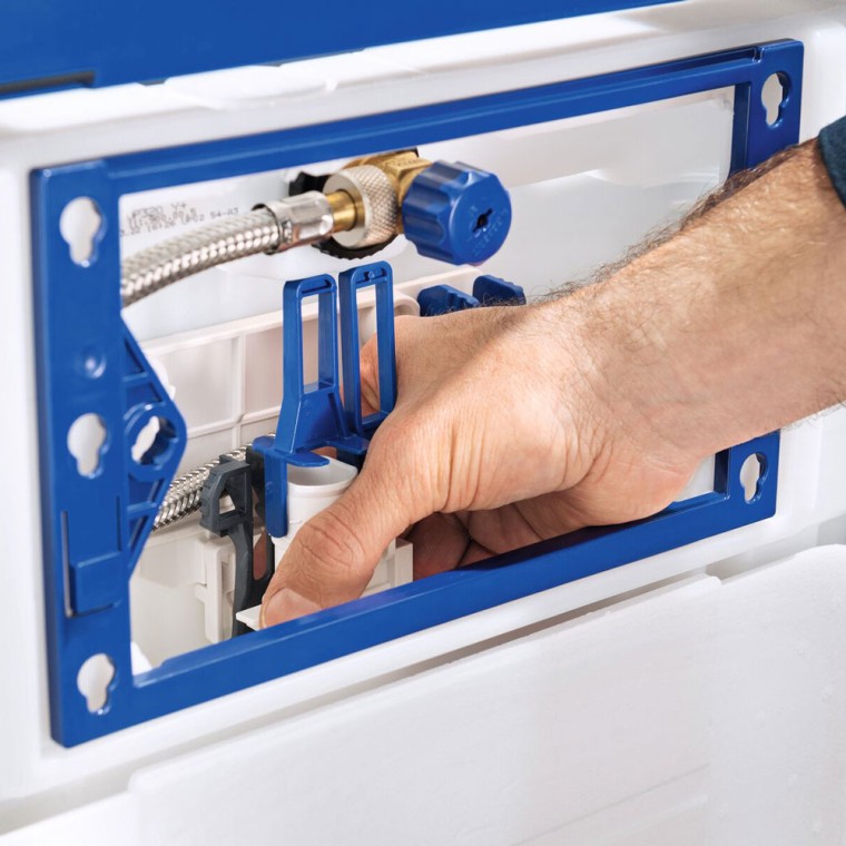 Geberit izljevni ventil tip 212: Ventili se lako ugrađuju i uklanjaju zahvaljujući kompaktnim dimenzijama.