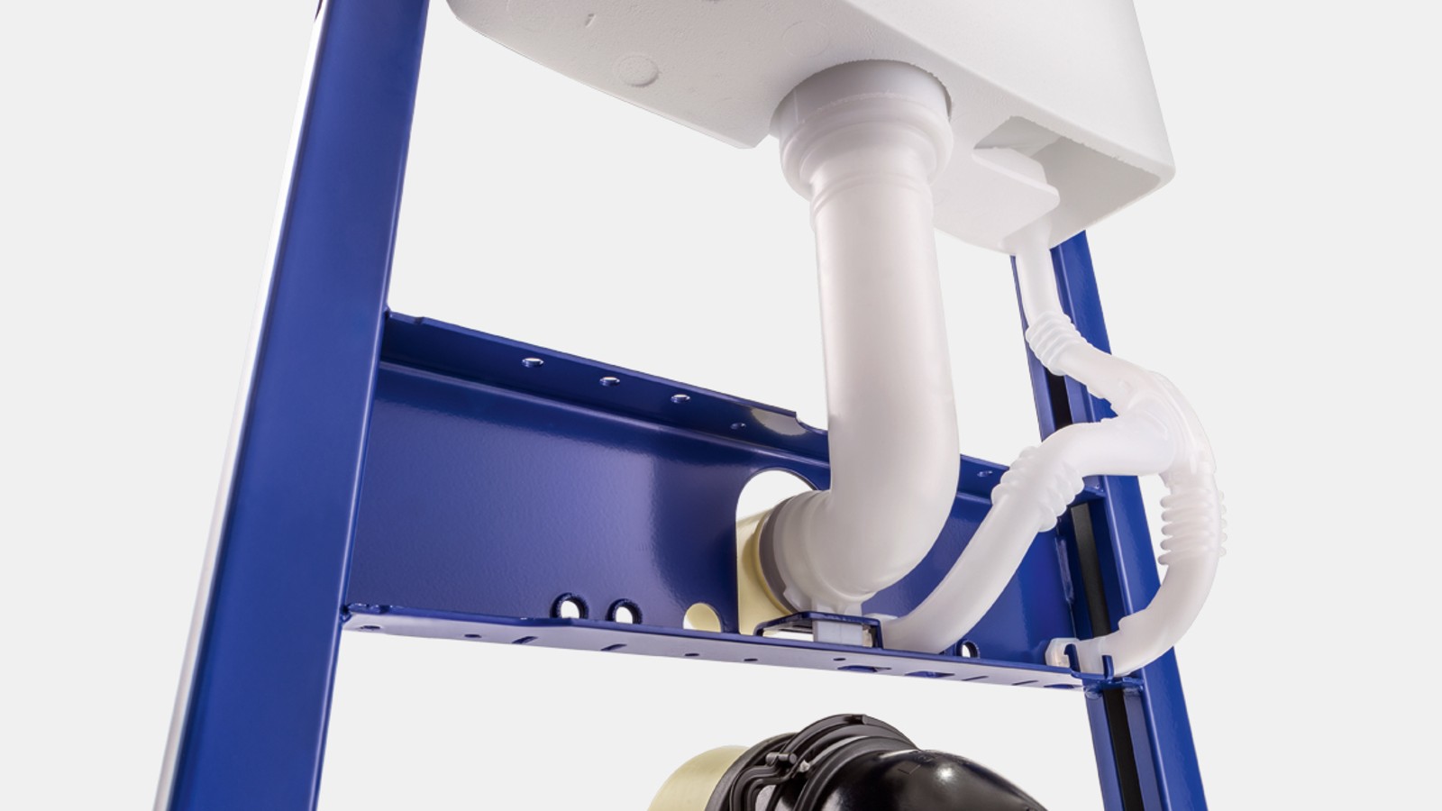 Geberit ugradbeni vodokotlić s montažnim elementom. Geberit ugradbeni vodokotlić s montažnim elementom.