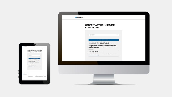 Geberit konverter broja artikla Geberit konverter broja artikla