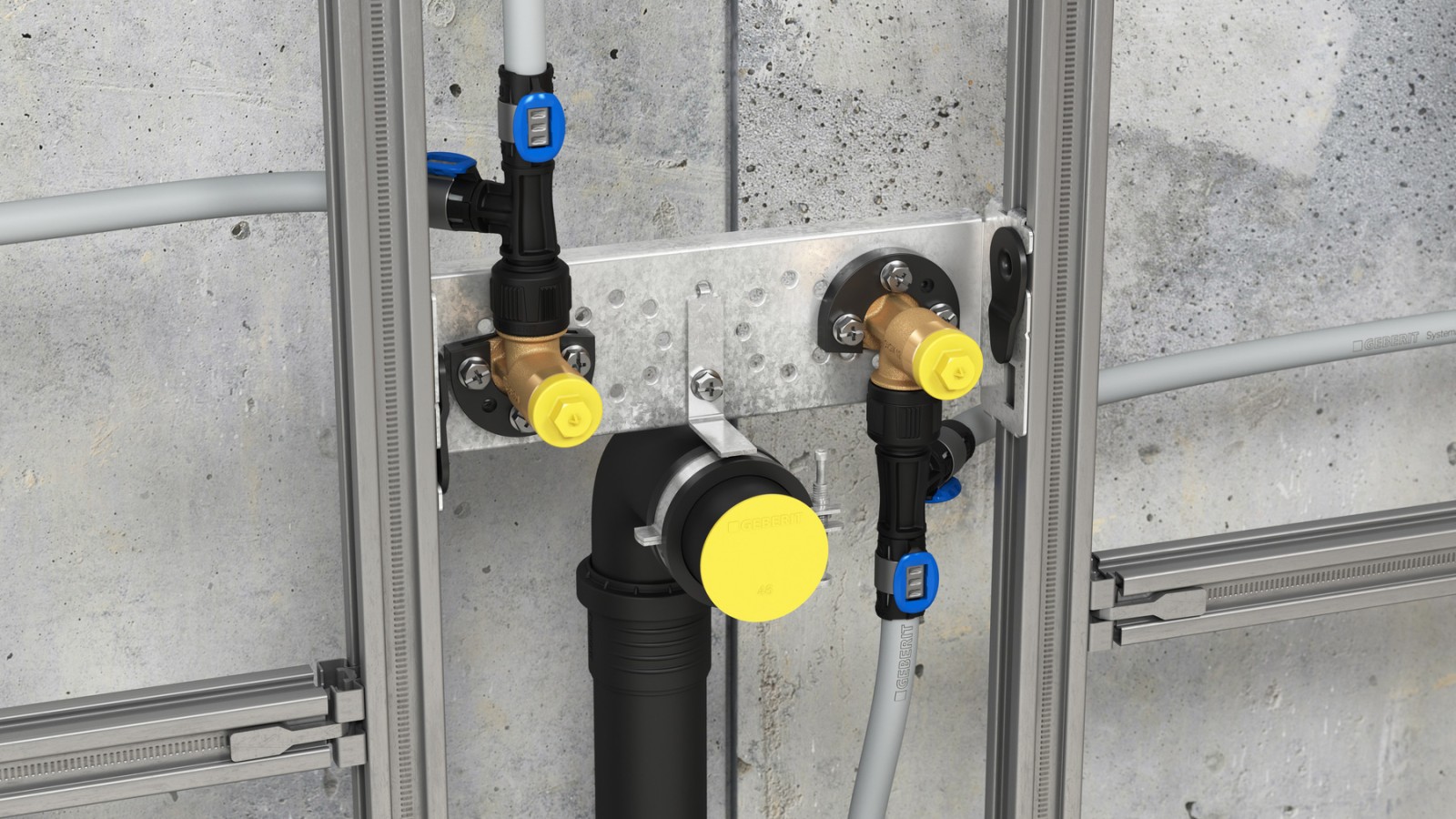 Geberit MasterFix T-komad Geberit MasterFix T-komad