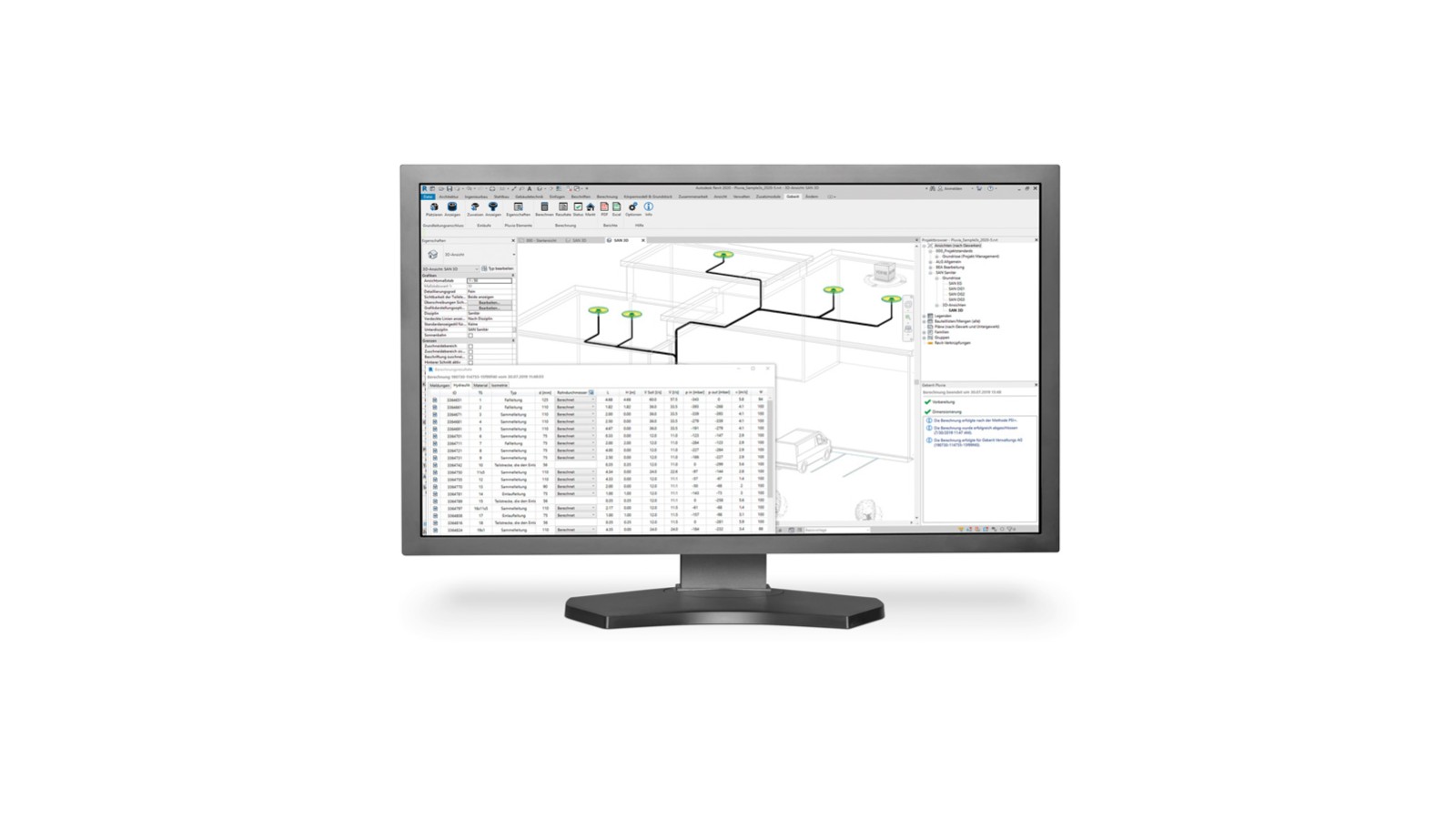 Snimka zaslona Pluvia upita za izračun Snimka zaslona Pluvia upita za izračun
