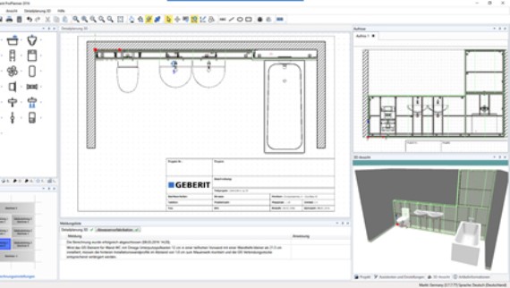 Detaljno 3D projektiranje s Geberit ProPlanner