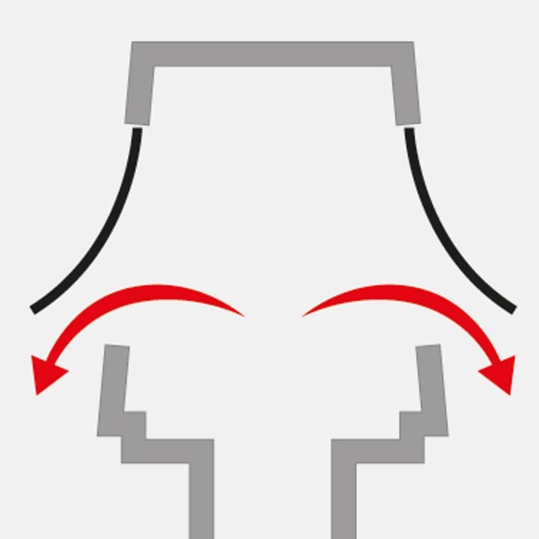 Također se otvaraju ako trebaju nadoknaditi visoku razinu tlaka iz kanalizacijskog sustava Također se otvaraju ako trebaju nadoknaditi visoku razinu tlaka iz kanalizacijskog sustava