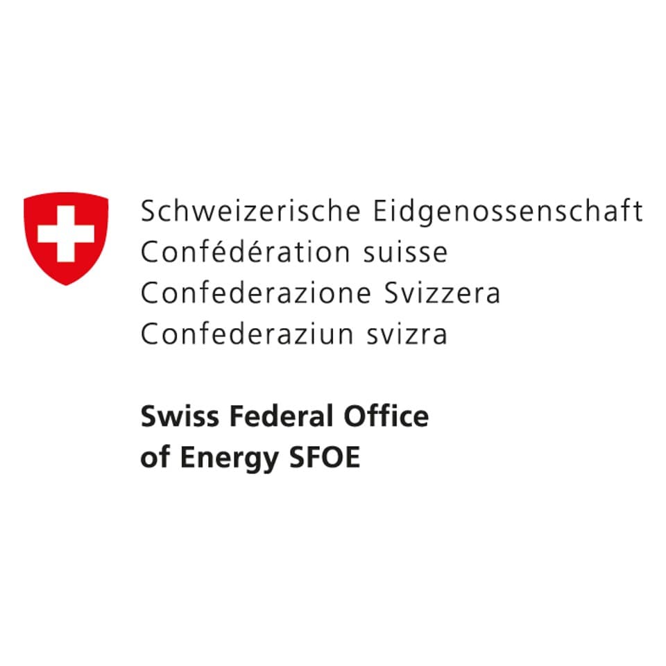 Logotip Švicarske konfederacije / Bundesamt für Energie BFE (Savezni ured za energiju) Logotip Švicarske konfederacije / Bundesamt für Energie BFE (Savezni ured za energiju)