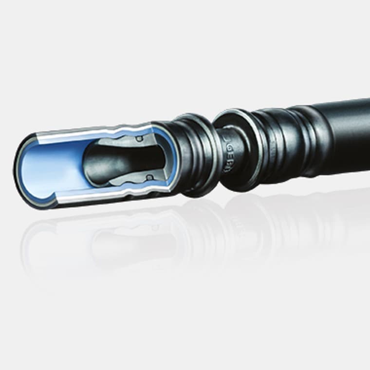 Spoj Geberit Mepla fazonskog komada i cijevi Spoj Geberit Mepla fazonskog komada i cijevi